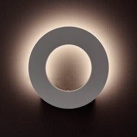 Viokef Applique d'extérieur LED Santorini, blanche, ronde