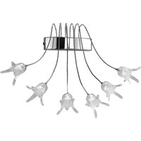 Cremasco Vägglampa 7130 krom 6 lampor