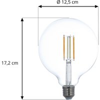 LUUMR Smart LED E27 G125 7W ZigBee Tuya Philips Hue set of 3