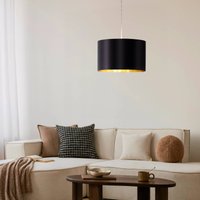 EGLO Lecio fabric hanging light, 1-bulb