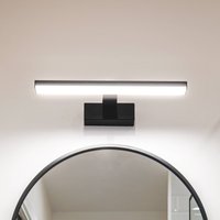 EGLO LED wall light Pandella 1, length 40 cm, black, aluminium