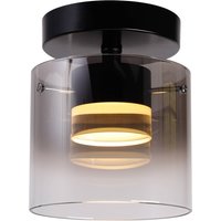 HighLight LED-taklampa Salerno, 2 700 K, 1 lampa, svart