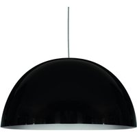 Oluce hänglampa Sonora, svart, plast, E27