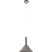 Hängeleuchte Vitrum cone, taupe, Metall, Ø 26 cm, E27