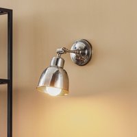 Euluna Vägglampa Emoti, 1 lampa, krom