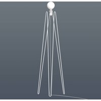 GRUPA Model M2 Lampe sur pied LED blanc, câble blanc