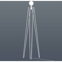 GRUPA Model M2 LED-golvlampa vit, vit kabel