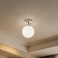 Opviq Atmaca 10220 ceiling lamp, antique gold, opal glass, Ø 15 cm