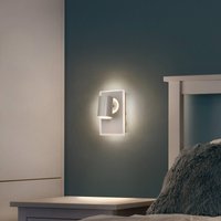 LEDVANCE LED wall spotlight Mars, 2-bulb, 1 spot, white