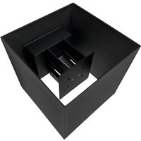 Applique murale LED Venus de Dyberg Larsen, noir, largeur 15 cm