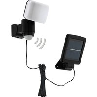 EGLO LED-solcellslampa Casabas med sensor, svart