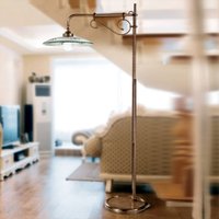 Cremasco Graceful Bassano floor lamp green