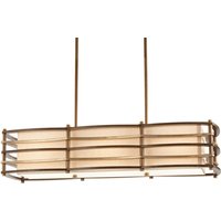 KICHLER Pendellampa Moxie i lång form, 91x30 cm