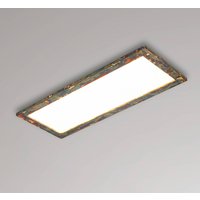 Quitani Aurinor LED panel, gold-coloured, 86 cm
