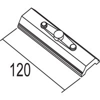 Ivela LKM Raccord pour rails, longueur 12 cm