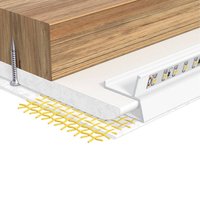 EVN APTBU aluminium profile, to wall 200 cm white