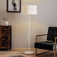Duolla Lampe sur pied Roller, blanc/doré, hauteur 145 cm