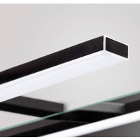 Ebir Esther 2 LED-spegellampa, matt svart, 28 cm