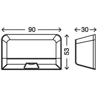 Briloner Vred LED-dörrlåsbelysning, rörelsedetektor