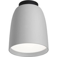Bover LED utomhustaklampa Nut, ljusgrå, aluminium/stål