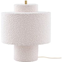 Globen Lighting Tischleuchte Noah, weiß, Höhe 31 cm, Textil