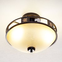 Trio Lighting Caecilia taklampa i antik stil, 42 cm