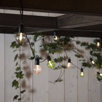 STAR TRADING Fiesta LED string lights, battery, colourful