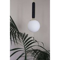 Suspension Globen Lighting Torrano, verte, Ø 15 cm