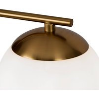Maytoni Marble wall light with glass shade
