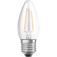 OSRAM ampoule flamme LED E27 4,8W bc dimm transp