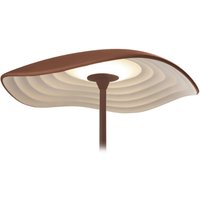 Bover LED-bordslampa Valentina M/29, terrakotta/vit