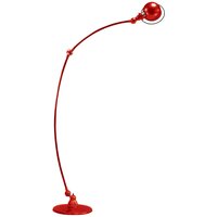 Jieldé Loft C1260 bågformad golvlampa, röd
