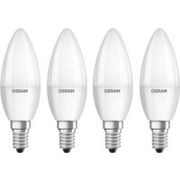 OSRAM LED candle E14 base retro 4.9W 4-pack 2700K