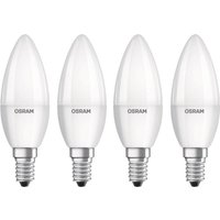 OSRAM LED-ljus E14 Base Retro 4,9W 4-pack 2 700 K
