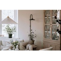 Globen Lighting Vägglampa COBBLER, grå, höjd 75 cm