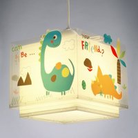 Dalber Suspension multicolore Dinos pour chambre d'enfant