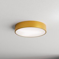 TEMAR LIGHTING Cleo 400 ceiling lamp, gold, sensor, IP20, Ø 40 cm, metal