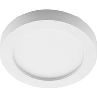 Prios LED-Deckenleuchte Edwina, weiß, 23 cm, CCT, IP44