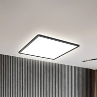 B.K. Licht LED panel Slim with remote control RGBW, 42 x 42 cm, black, backlight