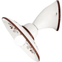 Cremasco Vägglampa Bassano, italiensk stil, brun