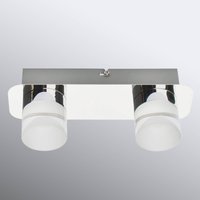 Ledino Plafonnier Stefanie 2 lampes, design moderne