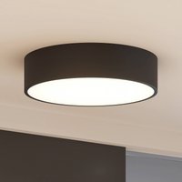 Arcchio LED-taklampa Noabelle, Ø 40 cm, svart, metall