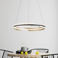 Q-Smart-Home Paul Neuhaus Q-Beluga LED pendant light, brass