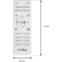 Télécommande Lindby Lumaro, blanche, longueur 14 cm