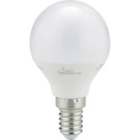 Trio Lighting E14 3.5W golf ball LED bulb, warm white, opal