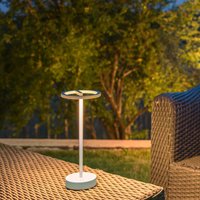 SLV luminaire LED rechargeable Vinolina One, blanc, 2.700 K, hauteur 33 cm