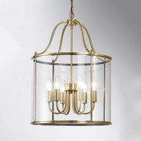 ORION Rund lanternform - taklampan Rieka 43 cm