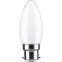 Paulmann LED-kronljuslampa B22d 4,7W 4 000 K opal