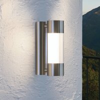 EGLO LED-utomhusvägglampa Robledo i stål