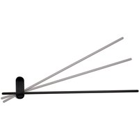 Viokef Felix LED wall lamp, adjustable, sand black